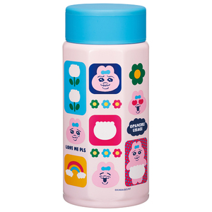 八角形ステンレスマグボトル 350ml おぱんちゅうさぎ