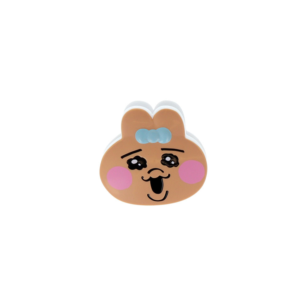 ダイカットクリップ　おぱんちゅうさぎ ひやけ
