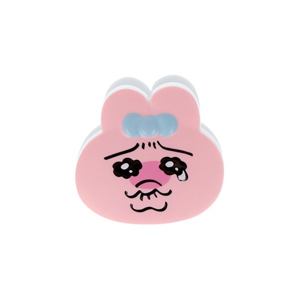 ダイカットクリップ　おぱんちゅうさぎ なみだ