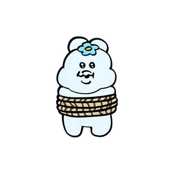 マグネットラバーフック　んぽちゃむ