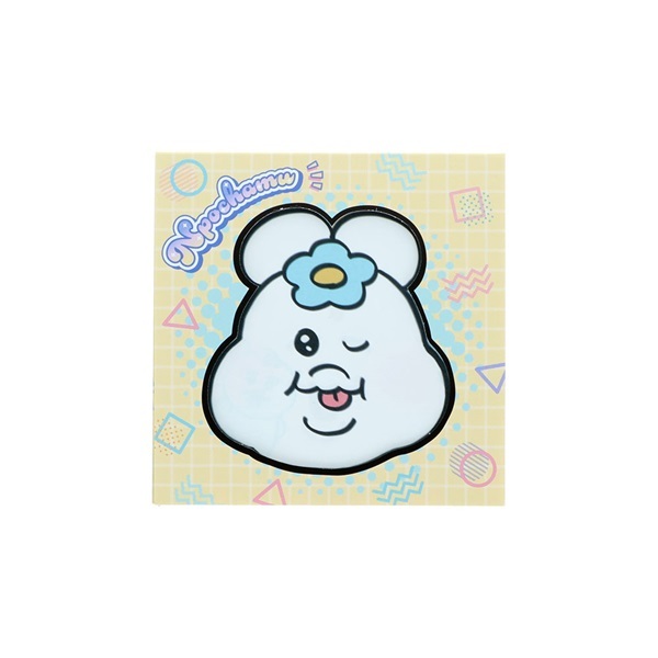 窓付スクエアメモ　んぽちゃむ　イエロー