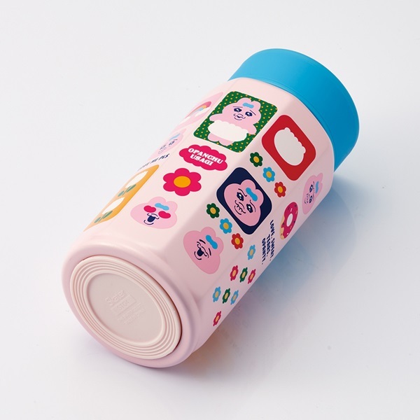 八角形ステンレスマグボトル 350ml おぱんちゅうさぎ