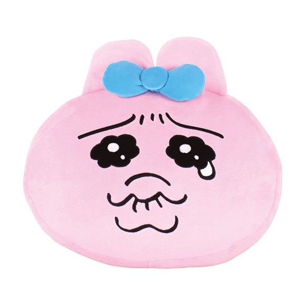 おぱんちゅうさぎもっちりフェイスクッション　なみだ