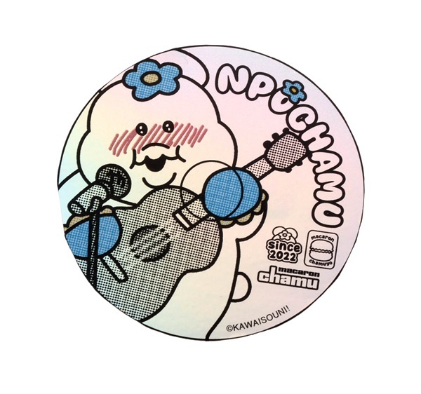 んぽちゃむ／ステッカー／CD風