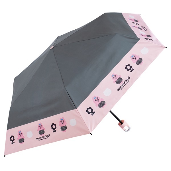 晴雨兼用カラビナ付折りたたみ傘 55cm