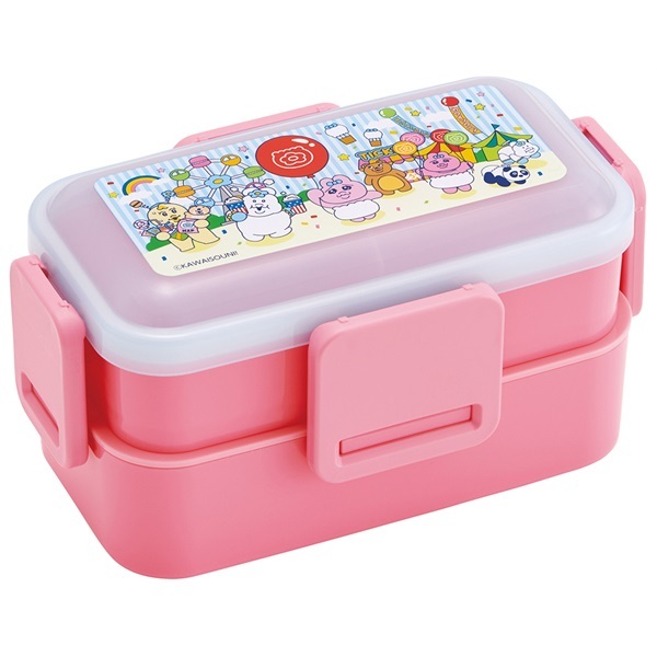 ふわっと弁当箱 2段 おぱんちゅうさぎ