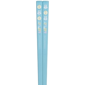 アクリル製クリアなお箸 21cm（んぽちゃむ）